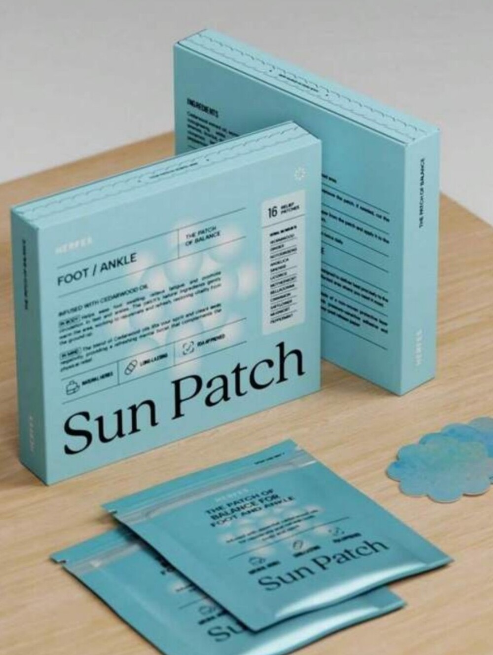 Foot & Ankle Patches - 16 count